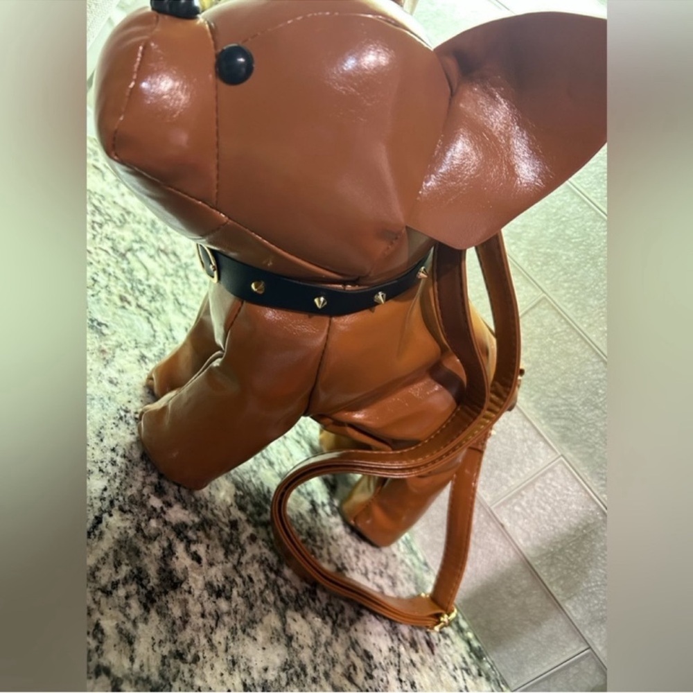 Brown Dog-Shaped Pet Accessory - Picture 4 of 7